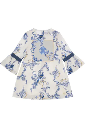 Roberto Cavalli Kleid mit Blumen-Print