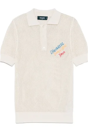 Dsquared2 Gestricktes Poloshirt