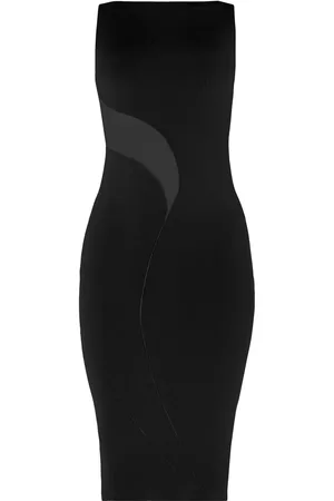 Wolford Semi-transparentes Midikleid aus Satin