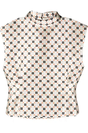 Lanvin Top mit Blumen-Print