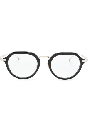 Thom Browne Brille mit rundem Gestell