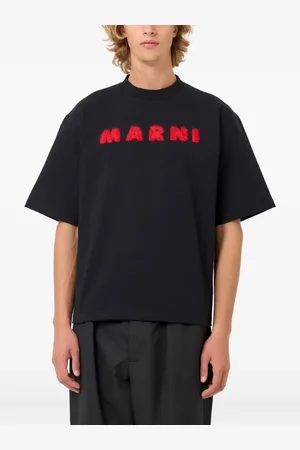 Marni Logo-embroidered T-Shirt