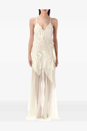 Alberta Ferretti Kleid mit Falten
