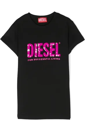Diesel T-Shirt mit Pailletten