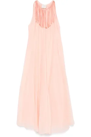 FORTE FORTE Midikleid mit Fransen