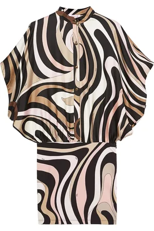 Puccini Kleid mit Marmo-Print