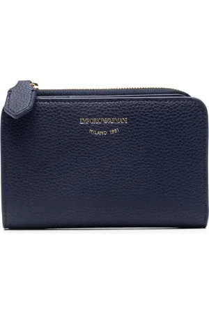 Emporio Armani Portemonnaie mit Logo-Prägung