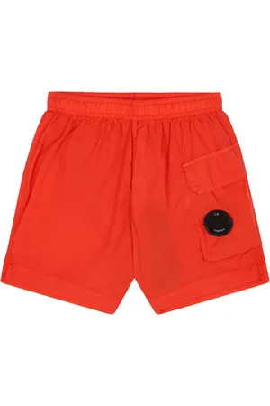 C.P. Company Badeshorts mit Linsen-Detail