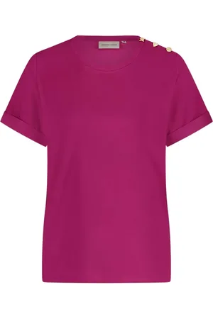 Fabienne Chapot T-Shirt mit Henley-Kragen