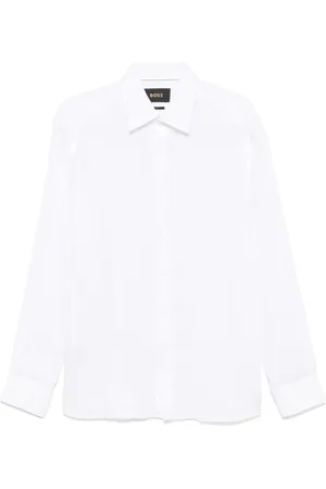 HUGO BOSS Hemd aus Leinen
