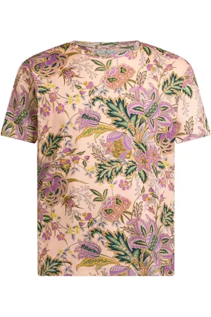 Etro T-Shirt mit Blumen-Print