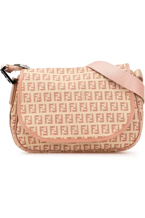 Fendi 2000-2010 Zucchino Canvas Umhängetasche