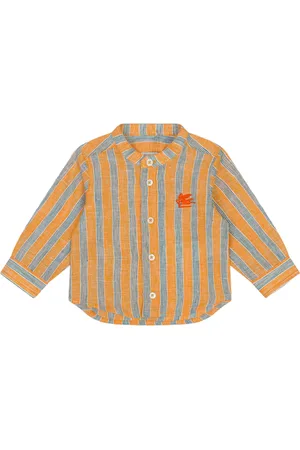 Etro Gestreiftes Hemd aus Leinen