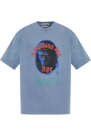 A Bathing Ape Dye T-Shirt mit Strass