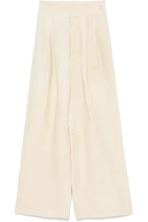 UMA WANG Hose mit Faltendetail