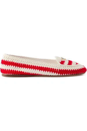 Prada Gehäkelte Loafer