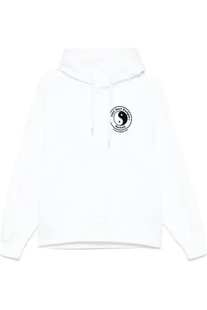 Fursac Hoodie mit beflocktem Motiv