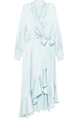 ZIMMERMANN Midikleid aus Seide
