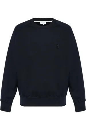 Norse projects Sweatshirt mit Logo-Stickerei