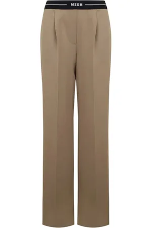 Msgm Hose mit Logo-Bund