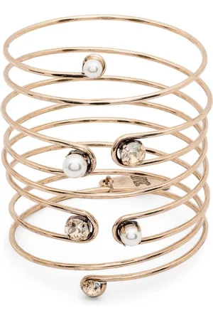 Max Mara Armreif mit Kristallen