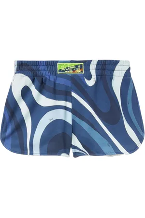 Puccini Shorts mit Marmo-Print