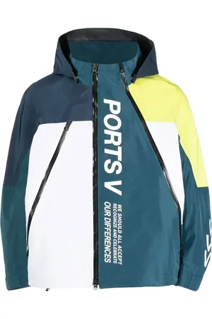 Ports V Kapuzenjacke mit Logo-Print