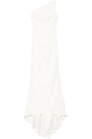 MOOS Kleid mit asymmetrischem Ausschnitt