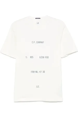 C.P. Company T-Shirt mit Text-Print