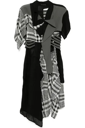 YOHJI YAMAMOTO Mantel im Layering-Look