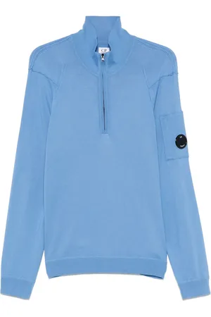C.P. Company Pullover mit Lens-Detail