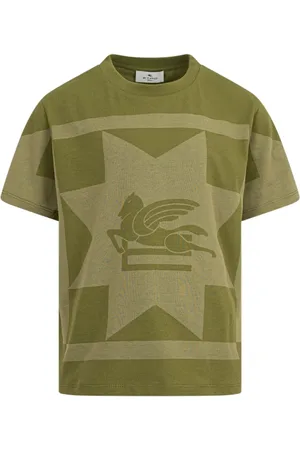 Etro T-Shirt mit Logo-Print