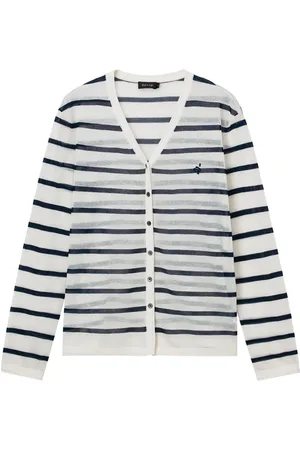 tout a coup Cardigan mit Logo-Stickerei
