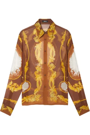 VERSACE Hemd mit Cameo-Print