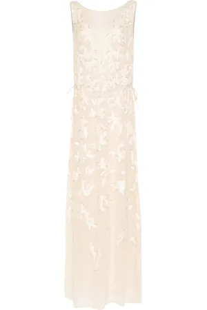 Max Mara Jazz Maxikleid mit Pailletten