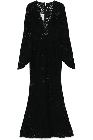 MOOS Midnight Bloom Maxikleid