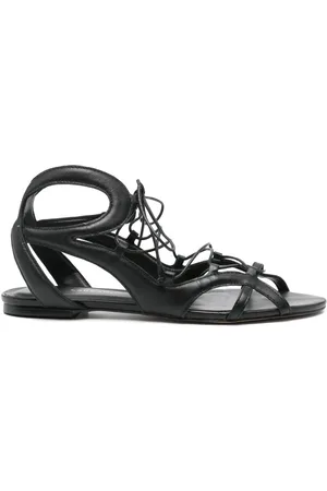 CARRANO Flache Artistic Glam Sandalen