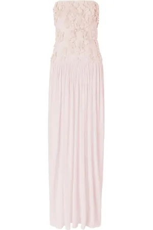 GENNY Maxikleid mit Blumenapplikation