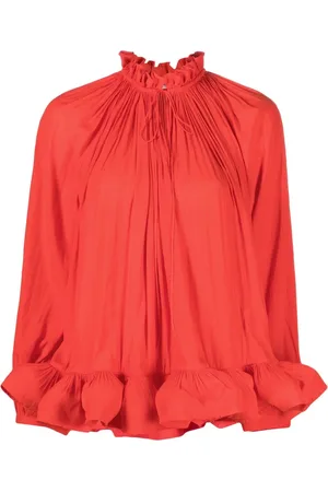 Lanvin Geraffte Bluse