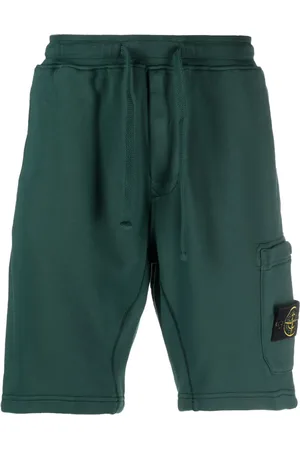 Stone Island Joggingshorts mit Logo-Patch