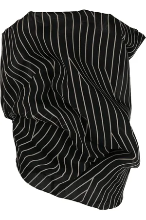 Rick Owens Asymmetrische Seidenbluse