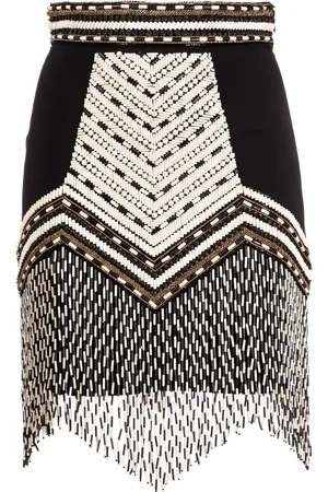Elisabetta Franchi Minirock mit Perlen