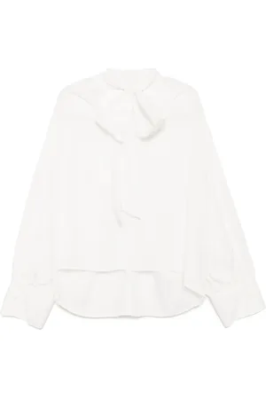 GOEN.J Bluse mit Schleife