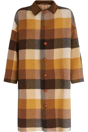 Etro Mantel mit Karomuster