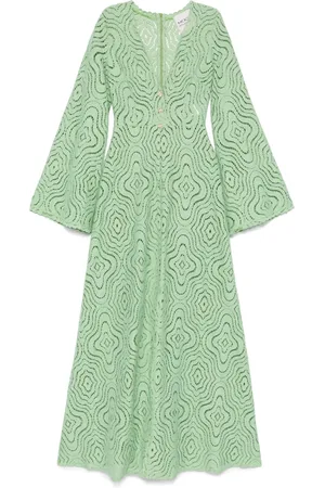 MOOS Maxikleid aus Spitze