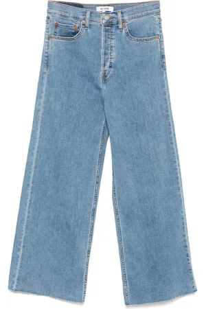 RE/DONE Weite High-Rise-Jeans