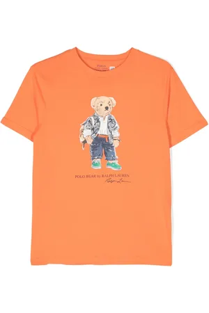 Ralph Lauren T-Shirt mit Polo Bear-Print