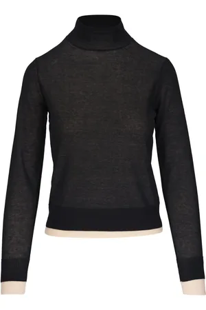 Vince Pullover mit Kontrastdetails