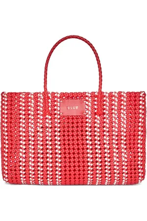Msgm Shopper mit Logo-Patch
