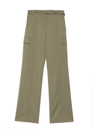 BARBARA BUI Cargohose aus Gabardine